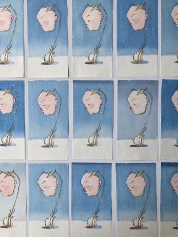 Growing - musing Sweet Pea